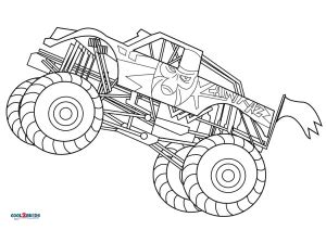 Coloriages Monster Truck Coloriages Gratuits à Imprimer