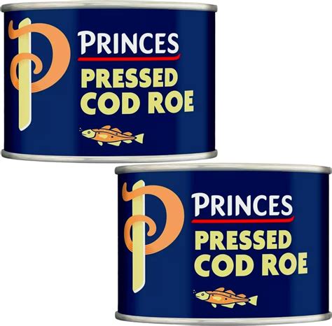 Cod Roe Multipack Of 2x Princes Pressed Cod Roe 200g High In Protein