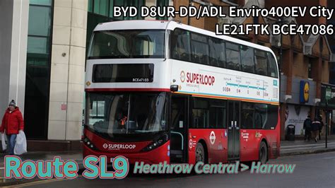 Ratp Group Route Sl To Harrow Bus Station Byd D Ur Dd Le Ftk