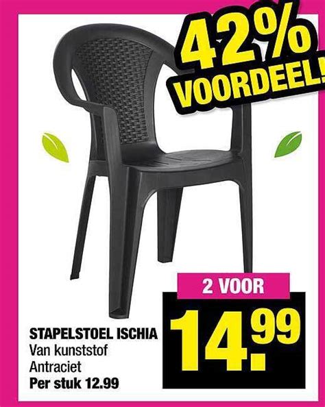 Stapelstoel Ischia Aanbieding Bij Big Bazar