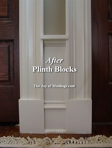 The Wonderful World Of Plinth Blocks The Joy Of Moldings