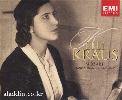 알라딘 중고 Lili Kraus Mozart Piano Sonatas No812 1417