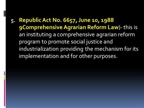 Chapter 15 Agrarian Reform Ppt Video Online Download