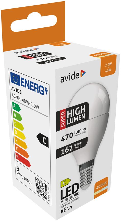 Avide Led Globe Mini G W E Nw K Super High Lumen Avide Led