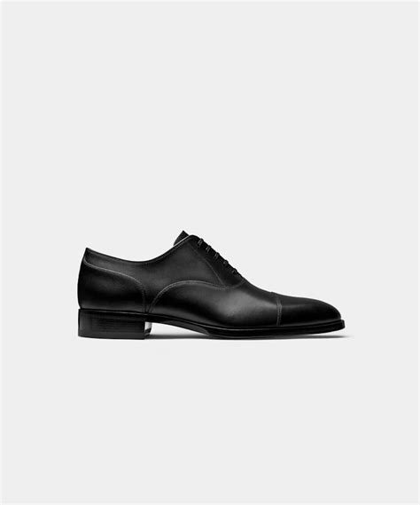 Black Tuxedo Oxford In Patent Leather Suitsupply Us