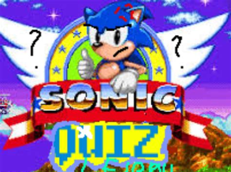 Você Conhece O Sonic Sonic Quiz Leirøu Leirøu Quizur