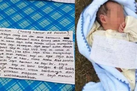 Terungkap Sosok Pembuang Bayi Dengan Surat Wasiat Di Banyuwangi