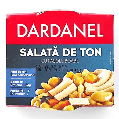 Salata De Ton Cu Fasole Boabe Dardanel 160g EMAG Ro