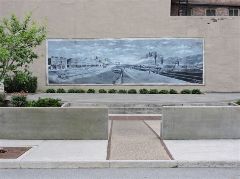 The History Of The Railroad This Mural Depicting The Railr Flickr