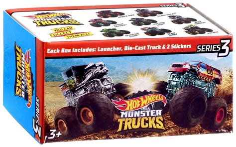 Hot Wheels Series 3 Monster Trucks Mystery Pack - Walmart.com