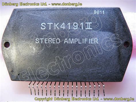 Semiconductor STK4191II STK 4191II 2 CHANNEL AF POWER AMPLIFIER 50W