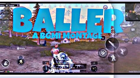 Baller BGMI Montage BattlegroundsMobile IN YouTube