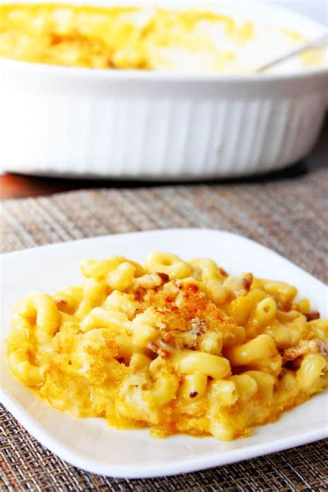 Baked Bacon Mac and Cheese - Countryside Cravings