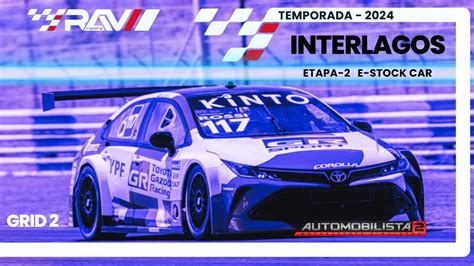 Racersav E Stock Car Etapa Circuito De Interlagos Grid Youtube