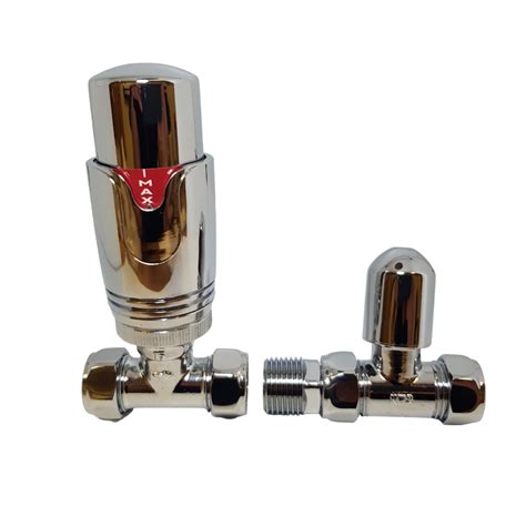 Chrome Straight Trv Inc Lock Shield K9 Plumbing Supplies