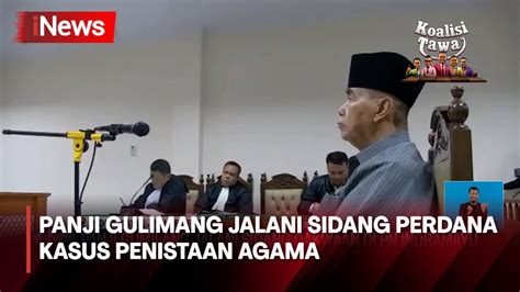 Panji Gulimang Jalani Sidang Perdana Kasus Penistaan Agama Di Pn