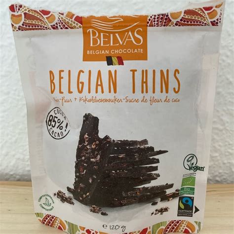 Belvas Belgian Chocolate Belgian Thins Review Abillion