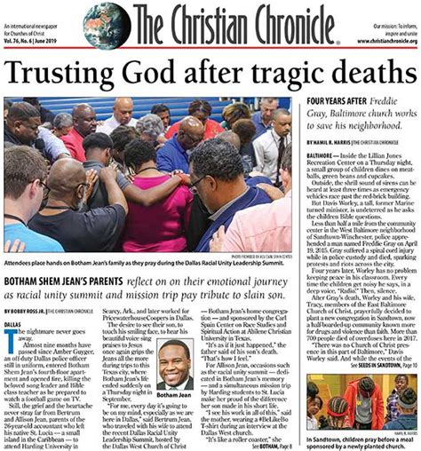 The Christian Chronicle An International Newspaper For Churches Of Christ