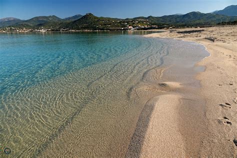 La Plage De Sable Fin Du Stagnone Calcatoggio