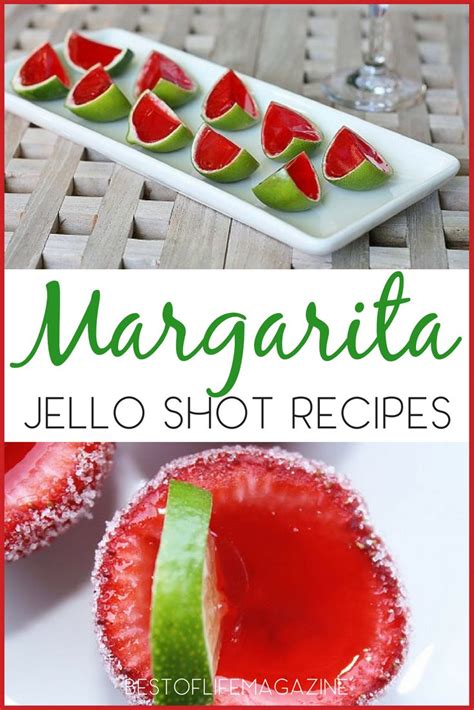 Enjoy Margarita Jello Shots During Your Next Party And Take Your Party