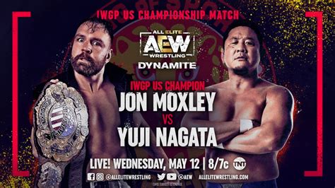 Njpw S Yuji Nagata To Face Jon Moxley On May Aew Dynamite