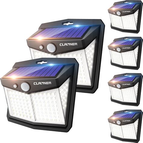 Hmcity Solar Outdoor Lights Ip Waterproof Solar Wall Lights Solar