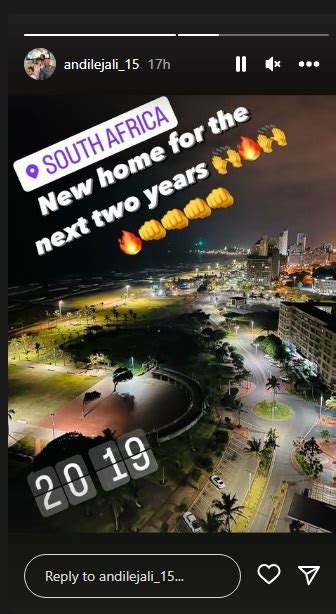 Goodbye Gauteng Andile Jali Shows New Home In The Middle East