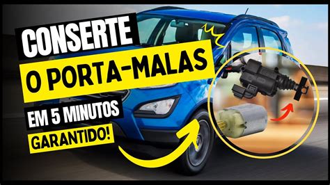 Como Consertar Fechadura Trava El Trica Porta Malas New Ecosport