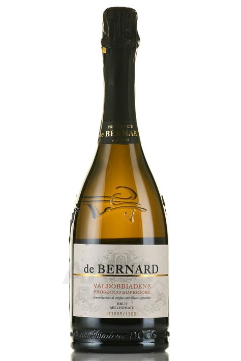 De Bernard Valdobbiadene Prosecco Superiore Brut Millesimato купить