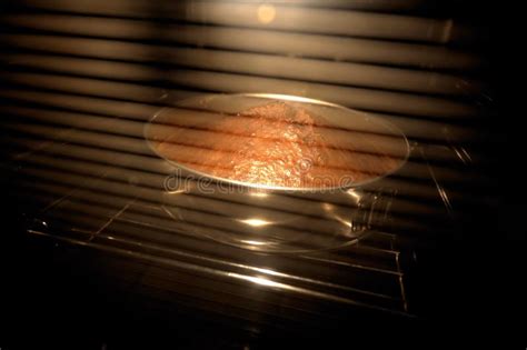 Cake baking in oven stock photo. Image of bake, temperature - 7124424