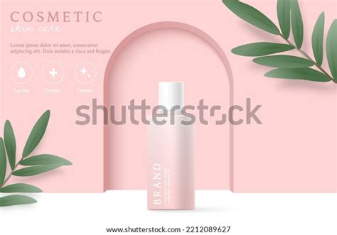 Cosmetics Skin Care Product Ads Template Stock Vector (Royalty Free ...