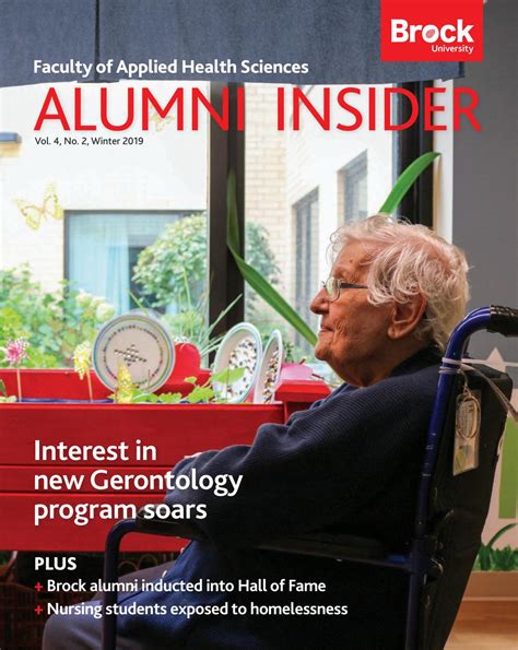 Alumni Insider Magazine Vol 4 No 2 Winter 2019 By Brock