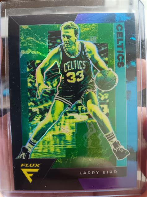 Panini Flux Lunar Eclipse Prizm Larry Bird For Sale