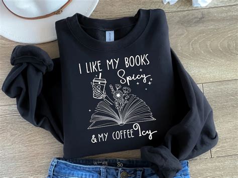 I Like My Books Spicy And My Coffee Icy Svg Png Spicy Books Svg