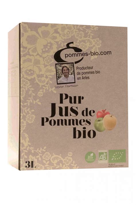 Jus De Pomme Bio Bib L L Mas Daussan Locavor Fr