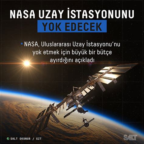 Nasa Uzay Istasyonunu Yok Edecek