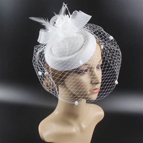 Jual TOP 04 Fascinator Hat Headpiece Topi Aksesoris Kepala Hiasan Topi