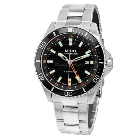 M Mido Ocean Star Gmt Mm Watch Buy Online Watches