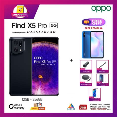 MYSET OPPO Find X5 Pro 5G 12GB 256GB L 80W SuperVOOC Flash Charge