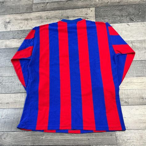 Crystal Palace Football Shirt Long Sleeve Toffs Depop