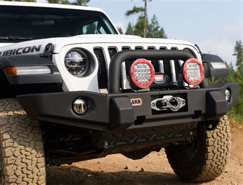 Arb 3450440 Deluxe Classic Front Bumper For Jeep Wrangler Jl 2018