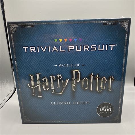 Trivial Pursuit World Of Harry Potter Ultimate Edition SEALED