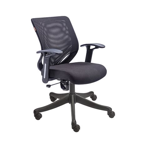 Tapestry Geeken Push Back Office Chair Black At Rs Piece In