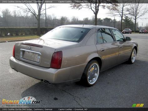 2001 Cadillac Deville Dhs Sedan Cashmere Oatmeal Photo 4