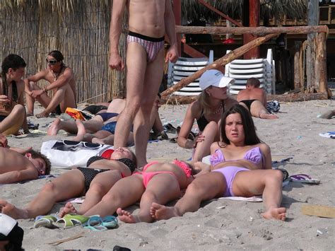 Up Skirt String Bikini Photos Gallery