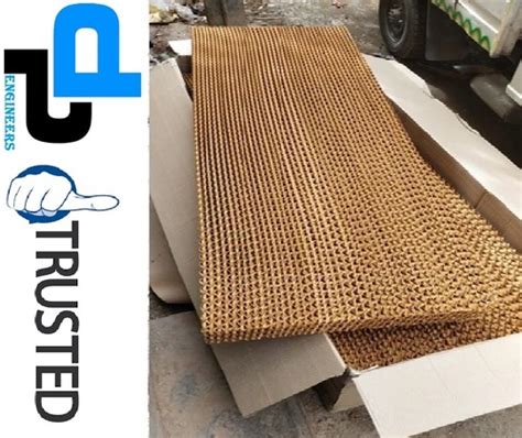 Brown Evaporative Cooling Pad Evaporative Cooling Pad In Lucknow