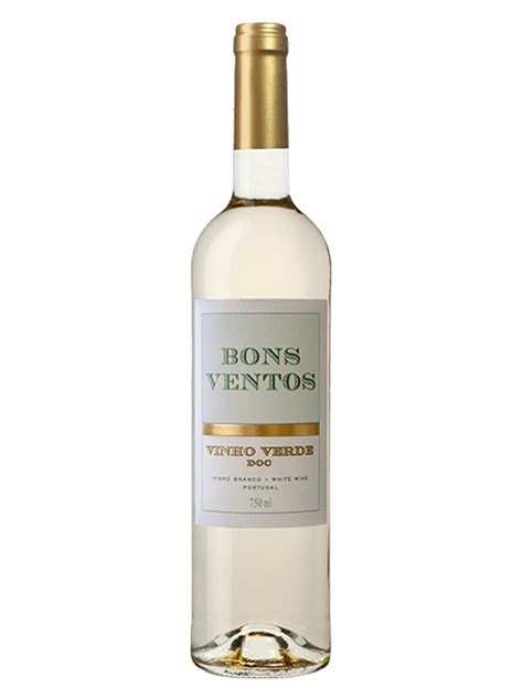 Vinho Branco Quinta De Bons Ventos Vinho Verde Blend Ml Adega Mar