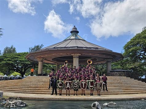 CASTLE HIGH SCHOOL “MARCHING KNIGHTS” BAND || Honolulu Festival