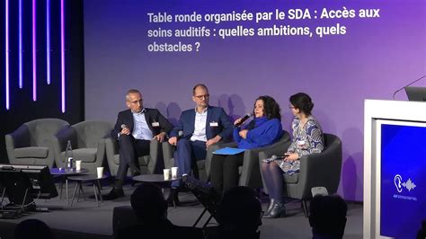 Table Ronde Organis E Par Le Sda Congr S Des Audioproth Sistes