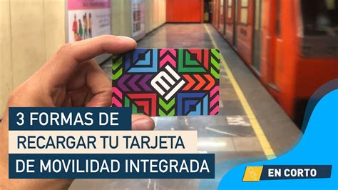 Formas De Recargar La Tarjeta De Movilidad Integrada Que Quiz S No